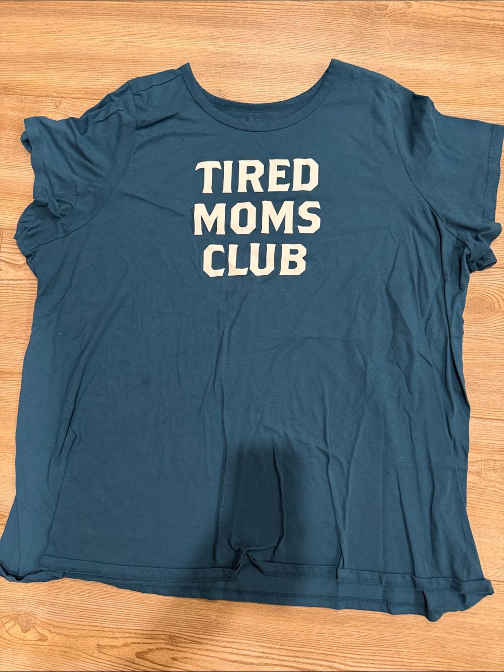 torrid Teal 'Tired Moms Club' Graphic Tee